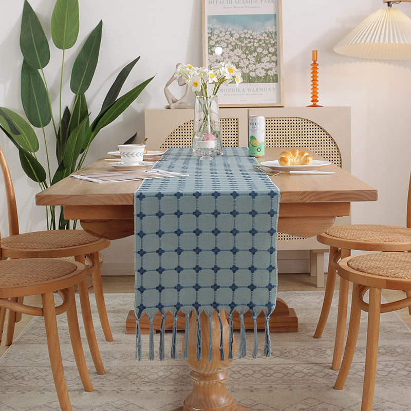 Tischläufer Baumwolle-Leinen, Modern Minimalistisch – Bild 11 | LuxeStyle
