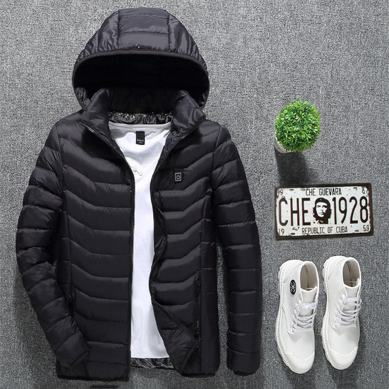 Heizjacke mit USB-Anschluss