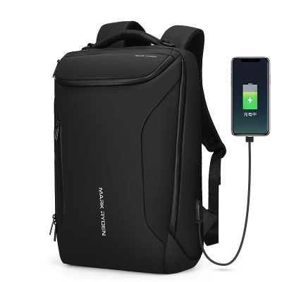 Rucksack mit USB-Ladeanschluss und Laptopfach – Bild 2 | LuxeStyle