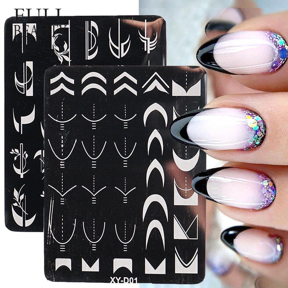 Nagel Beauty Stempelplatten Set – Bild 4 | LuxeStyle