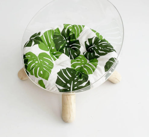 Katzenbett "Moonlight" – Transparente Raumkapsel