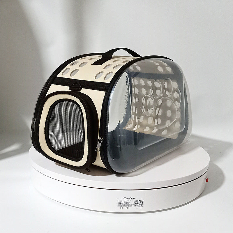 Atmungsaktive Crossbody-Haustiertasche