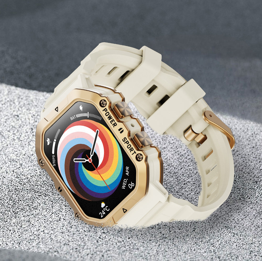Smart-Armbanduhr mit Fitness-Tracker