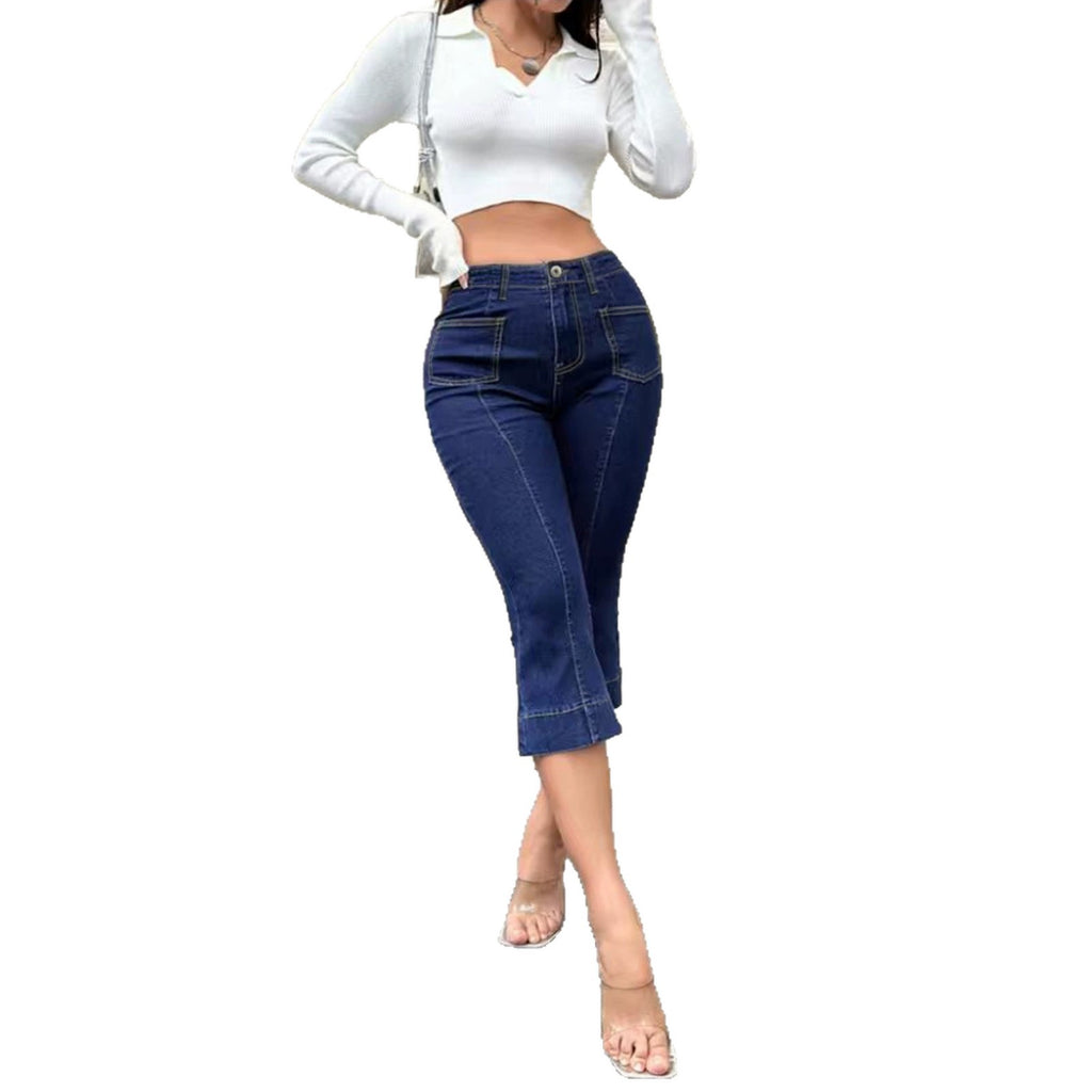 Hohe Taille Jeans