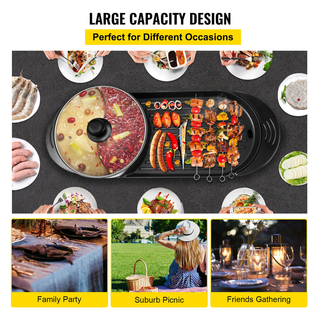 Multifunktionaler Antihaft Shabu-Shabu Grill – Bild 5 | LuxeStyle