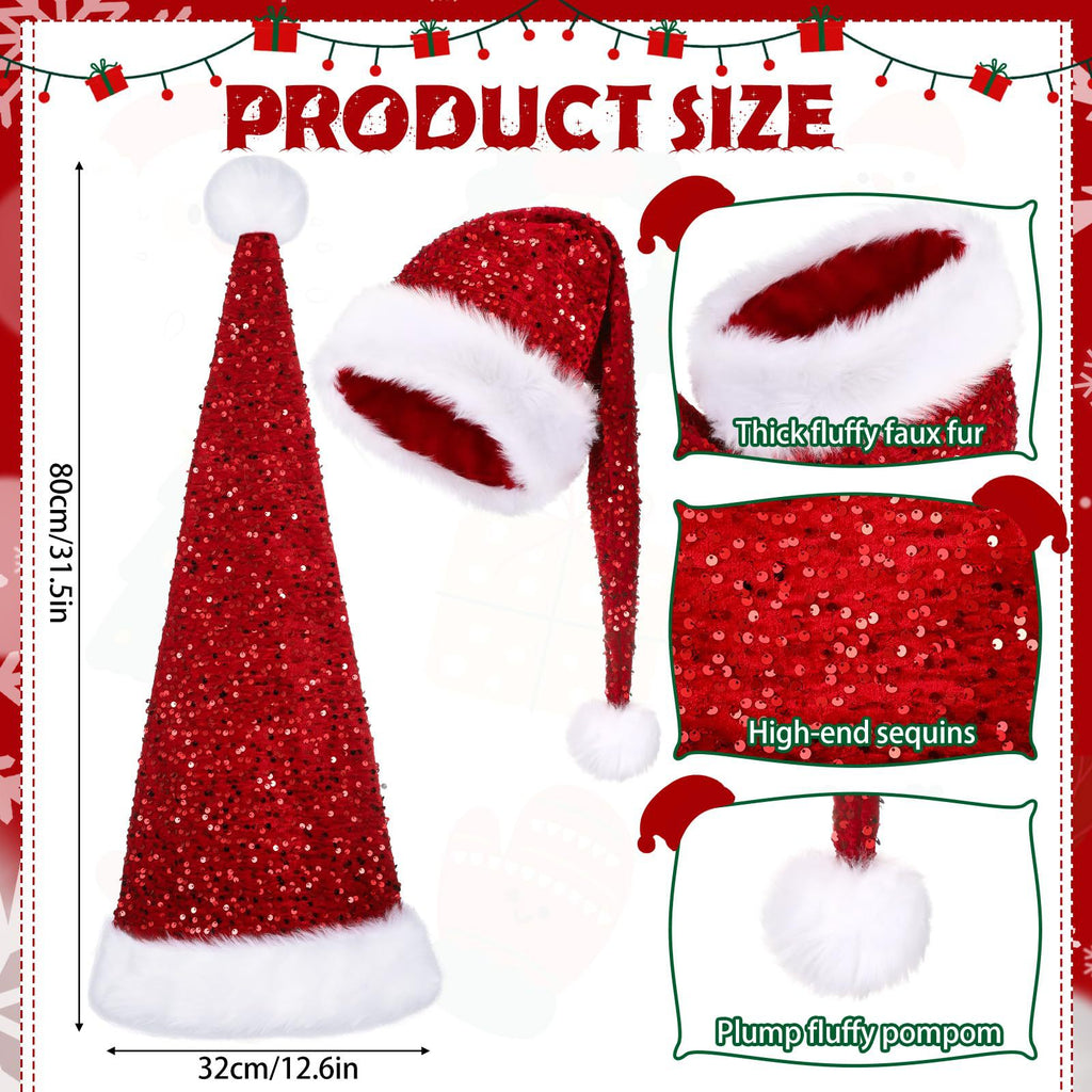 Goldener Sequin-Kap für Weihnachtsdekoration – Bild 7 | LuxeStyle
