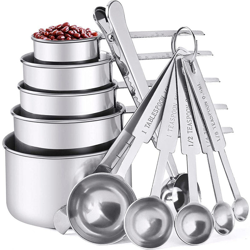 Messbecher- & Löffel-Set mit Skala