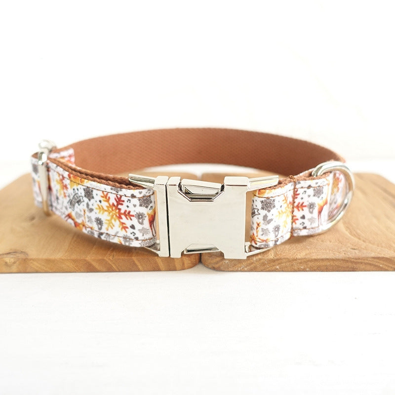 Weihnachtliches Hunde-Halsband mit Schleife – Bild 4 | LuxeStyle