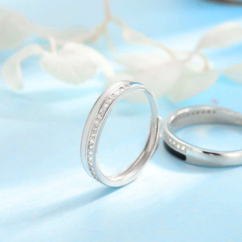Doppel-Partnerringe aus 925er Sterlingsilber – Bild 5 | LuxeStyle