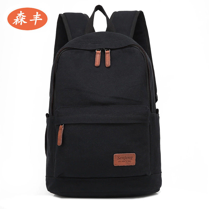 Rucksack Retro Canvas mit 20 L Kapazität | LuxeStyle