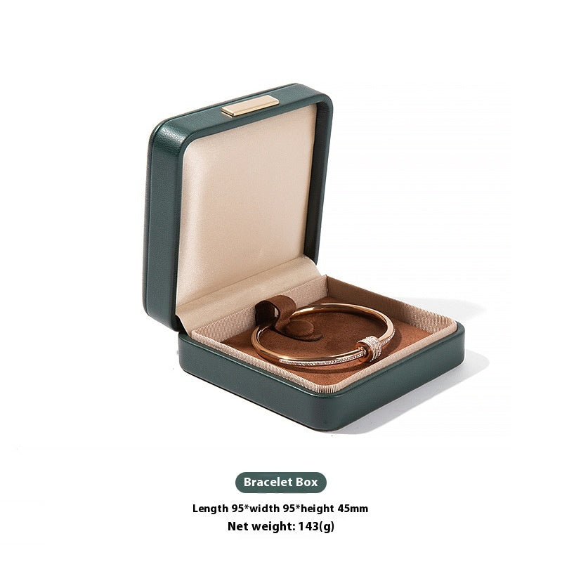 Schmuckbox aus PU-Leder, abgerundete Ecken – Bild 6 | LuxeStyle