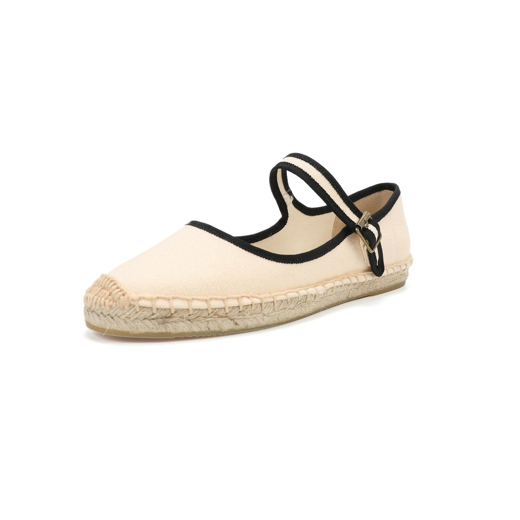 Bequeme Canvas Mary Jane Flats