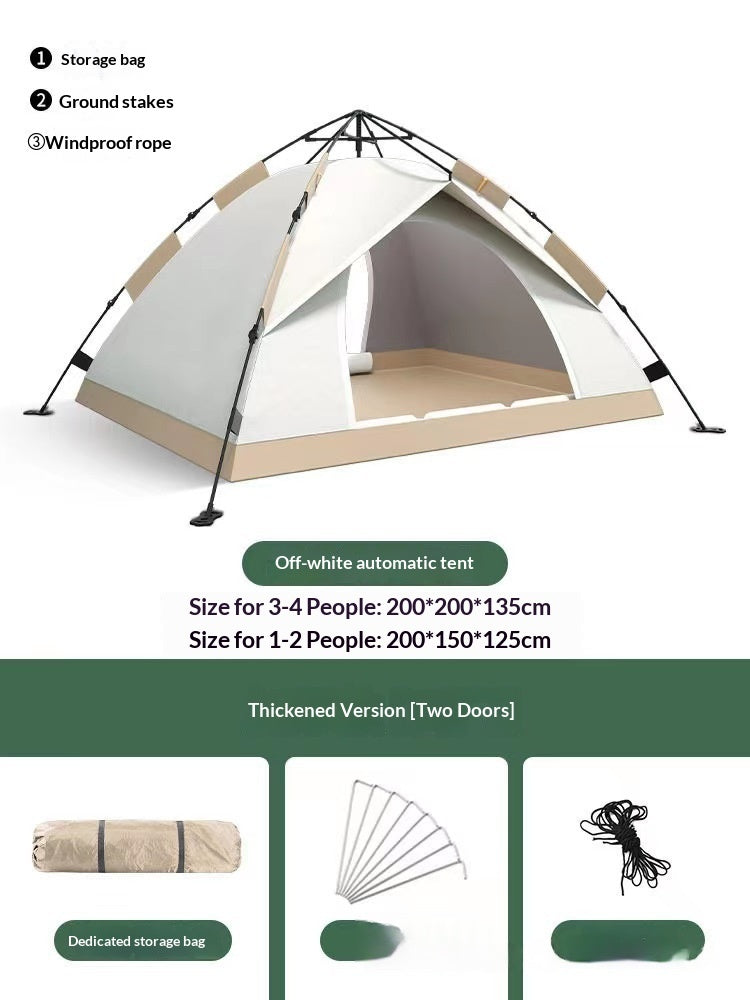 Faltbares Outdoor-Zelt für 1-4 Personen