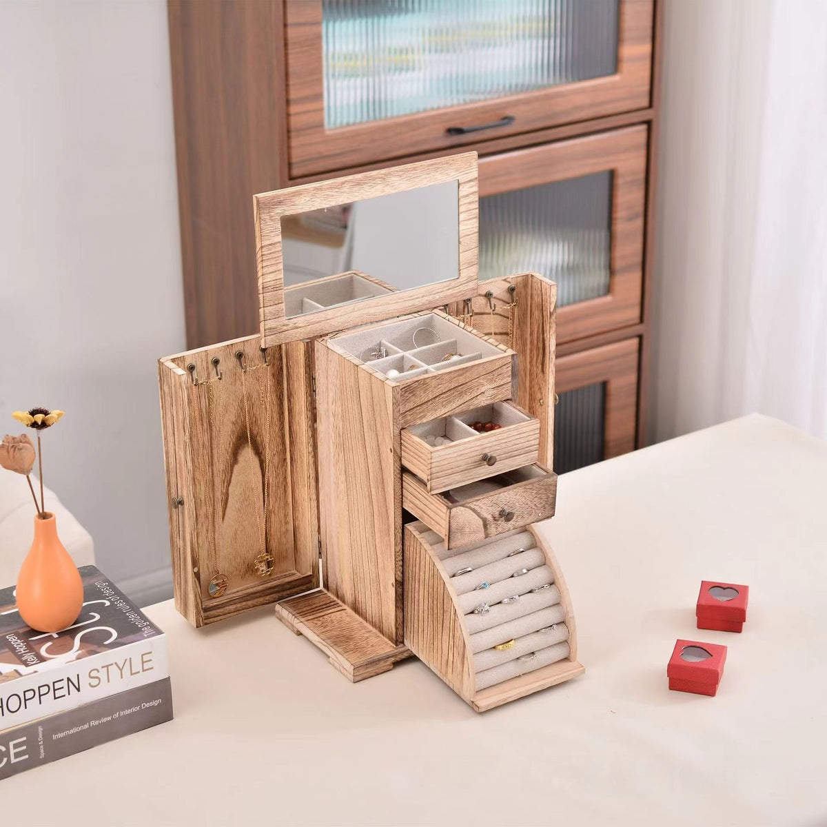 Holz-Organisationsbox – Bild 1 | LuxeStyle