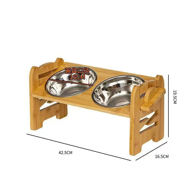 Holz Futterstation