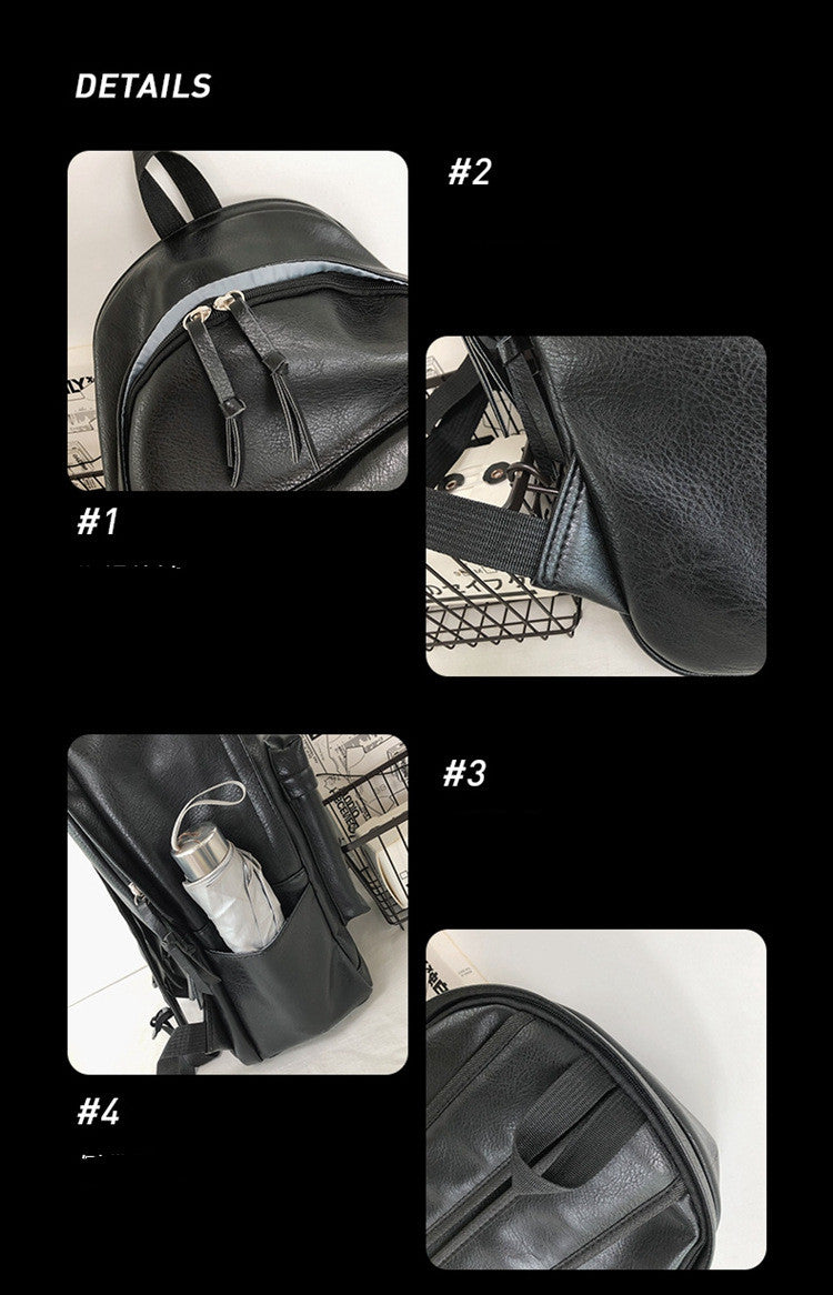 PU Leder Rucksack für Herren