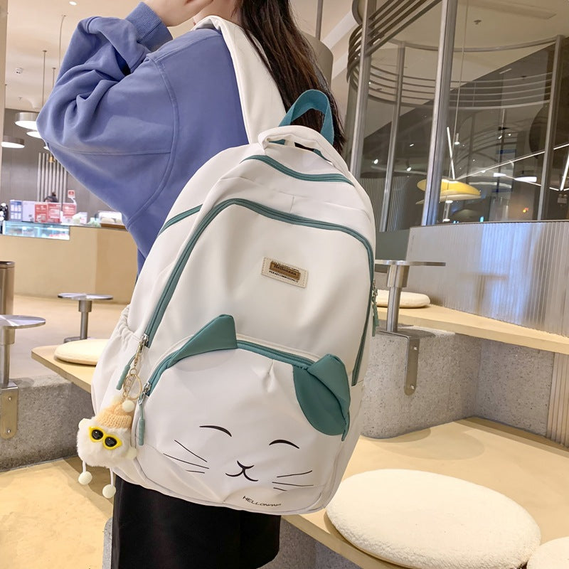 Kawaii Katzen Rucksack für Schule & Freizeit – Bild 11 | LuxeStyle