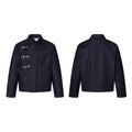 Raw-Edge Jeansjacke im Old-Money-Stil