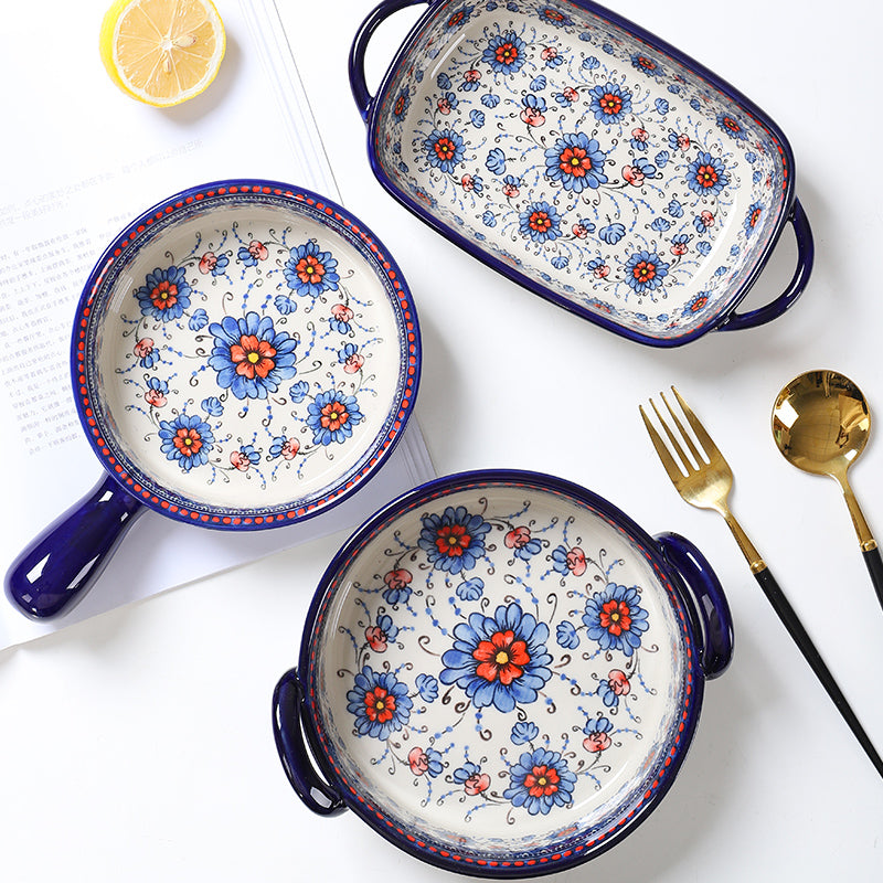 Keramikbackform mit Pflanzenmuster, R – Bild 6 | LuxeStyle