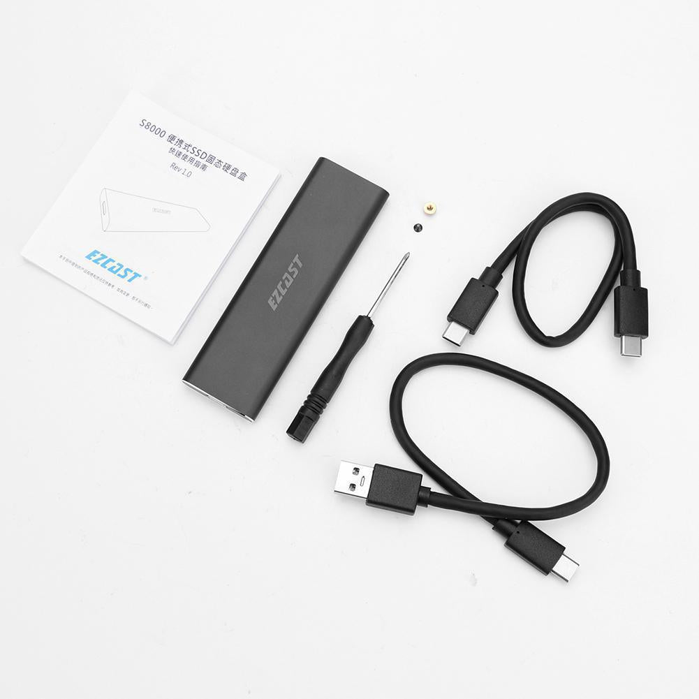 M.2 NVMe SSD-Gehäuse USB 3.1 Gen2