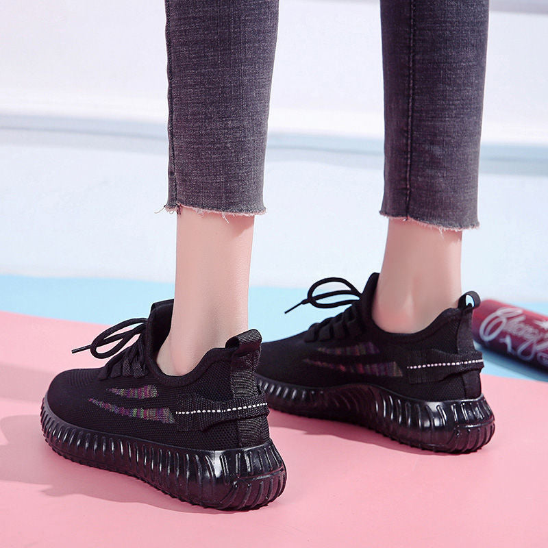 Damen Freizeit-Sneaker mit Kreuzriemen – Bild 5 | LuxeStyle