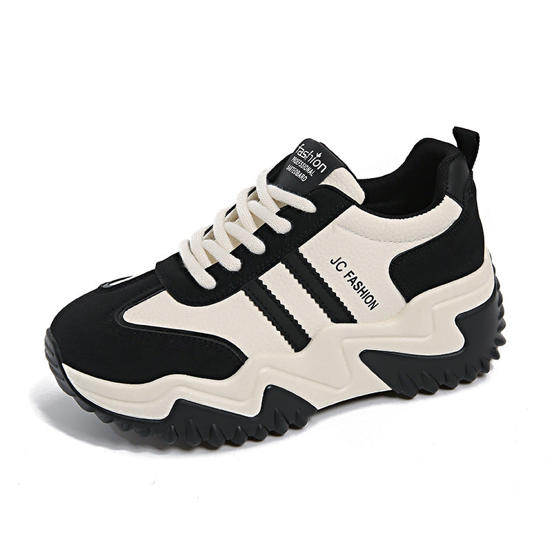 Stylische Casual Plateau-Sneaker