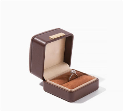 Schmuckbox aus PU-Leder, abgerundete Ecken – Bild 5 | LuxeStyle