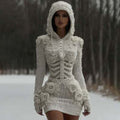 Damen Pullover mit Gradientendruck