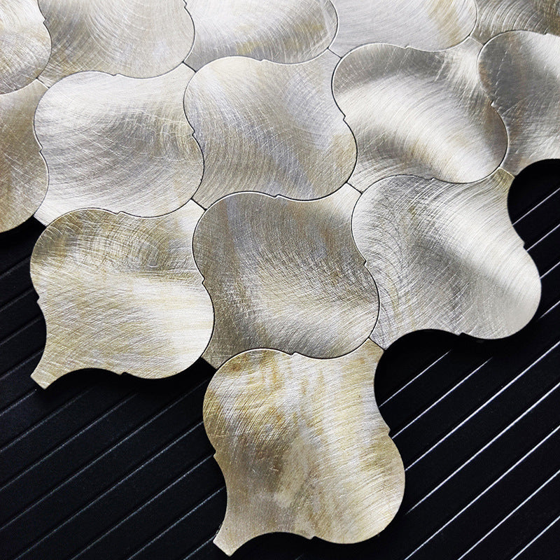 Mosaik-Laternen Wandtattoo mit Wellenfliese – Bild 6 | LuxeStyle