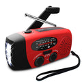 Solar-Kurbelradio mit Taschenlampe