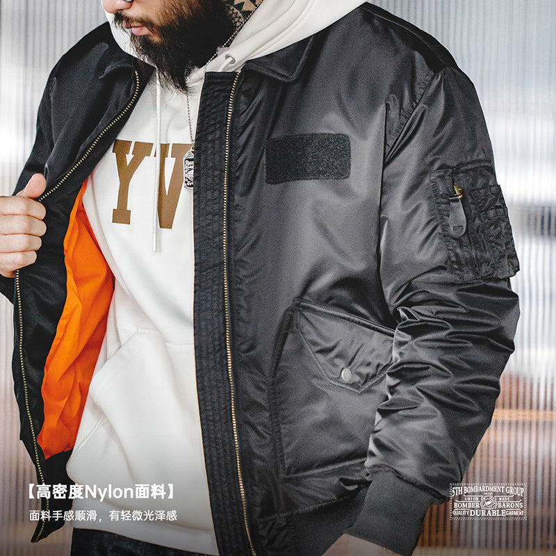 Retro Pilotenjacke für Herren – Bild 4 | LuxeStyle