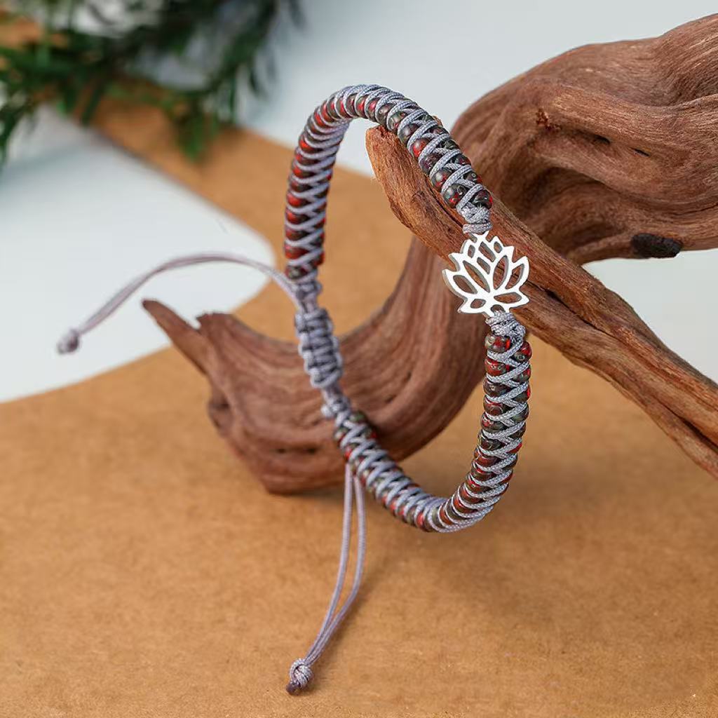 Boho-Armband aus Reisperlen und Edelstahl – Bild 2 | LuxeStyle
