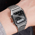Business-Armbanduhr mit Doppeldisplay
