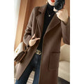 Mid-length Wollmantel Casual Chic – Ansicht 6