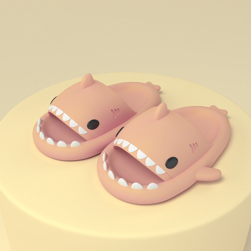 Shark-Cartoon-Slipper, weich & rutschsicher