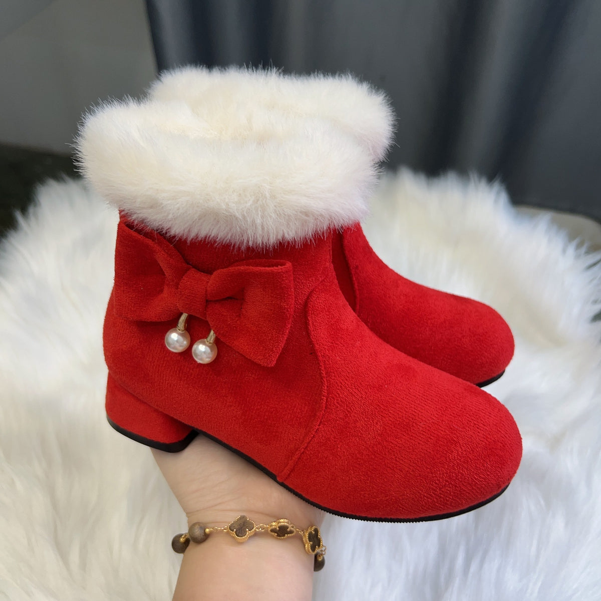 Mädchen Stiefel mit Prinzessinnen-Stil – Bild 8 | LuxeStyle