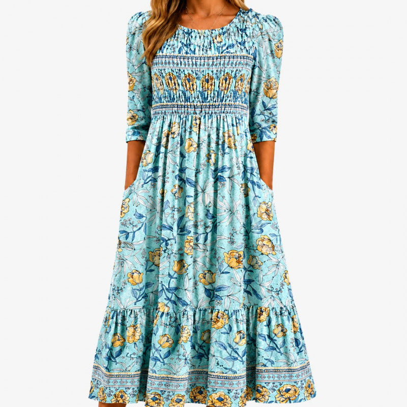 Elegantes Freizeitkleid mit A-Linie