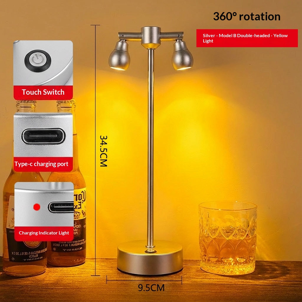 LED Ladeleuchte für Tisch und Bar