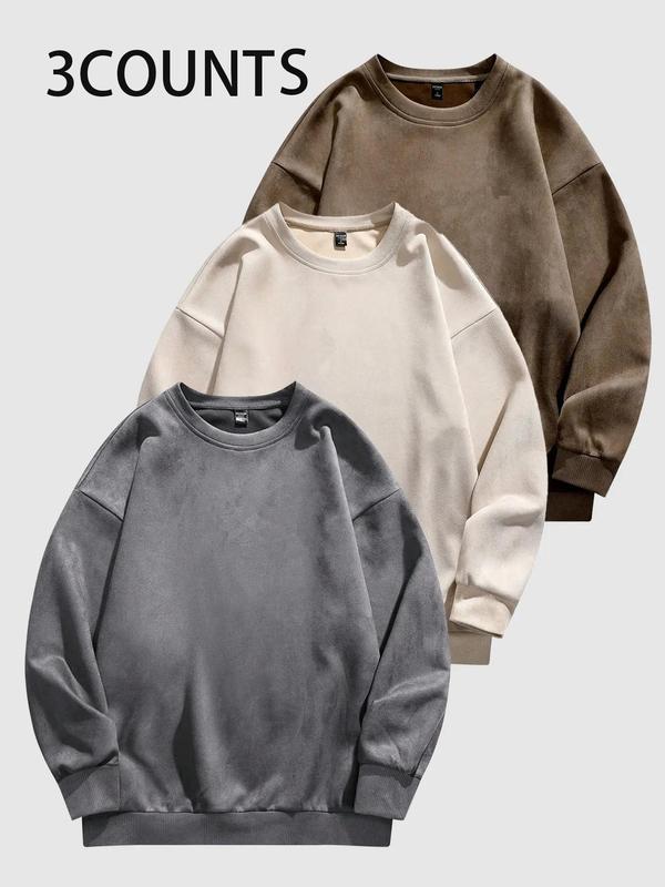 Suede-Sweatshirt für Herren