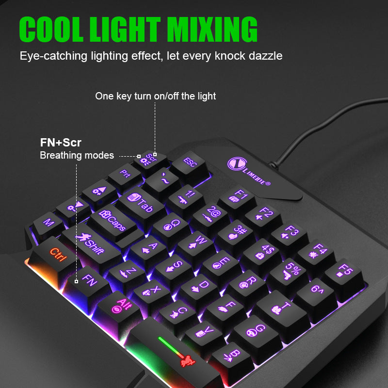 Mechanische Gaming-Tastatur mit Maus-Konverter | LuxeStyle