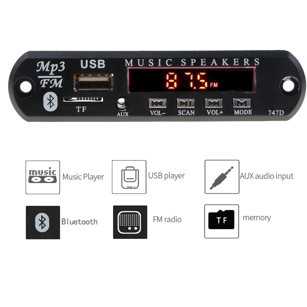Bluetooth MP3 Decoder & FM Radio Modul – Bild 5 | LuxeStyle