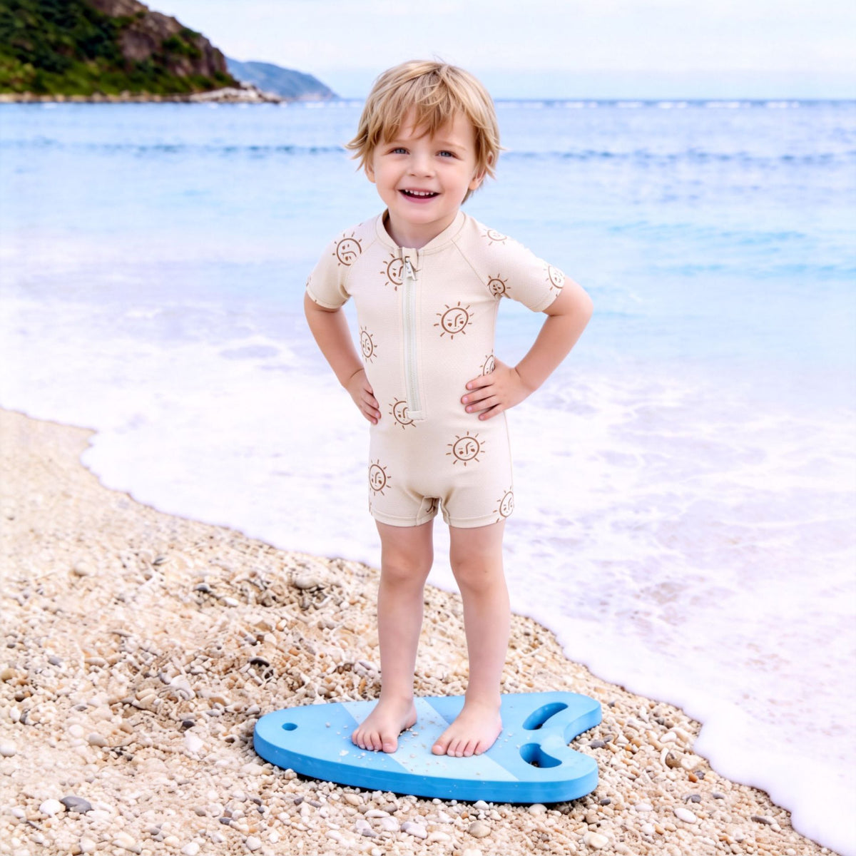 Boys Fresh-Style Badeanzug mit Sonnenschutz | LuxeStyle