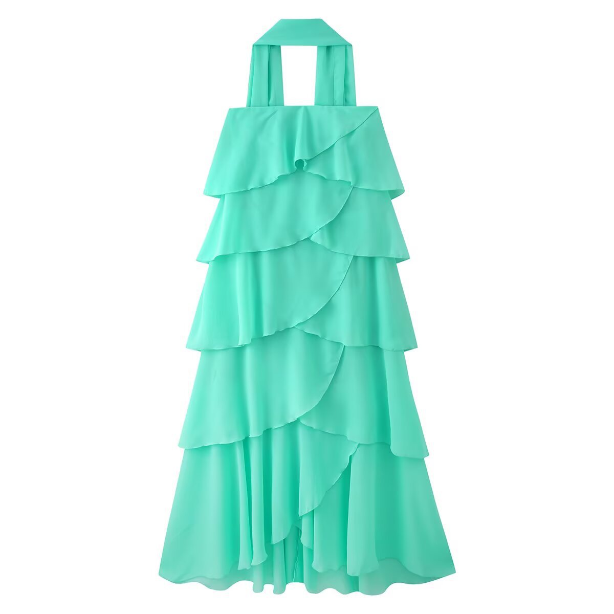 Elegantes Rüschenkleid