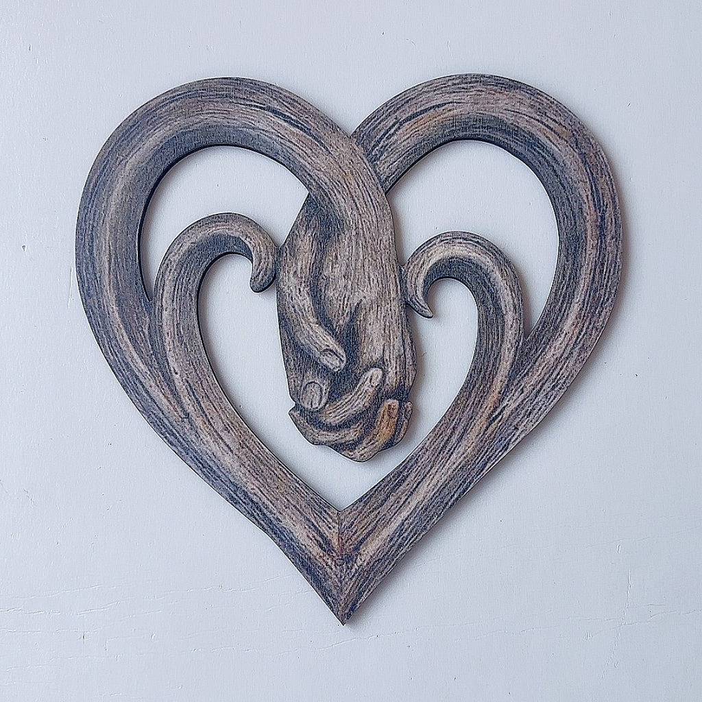 Herz-Wanddekoration aus Holz – Bild 6 | LuxeStyle