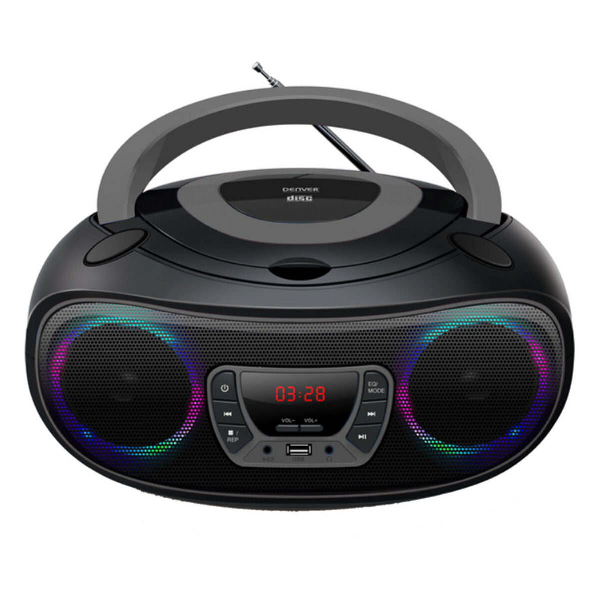 Radio/CD Bluetooth + mp3 Denver Electronics TCL-212BT GREY 4W Grau Sch