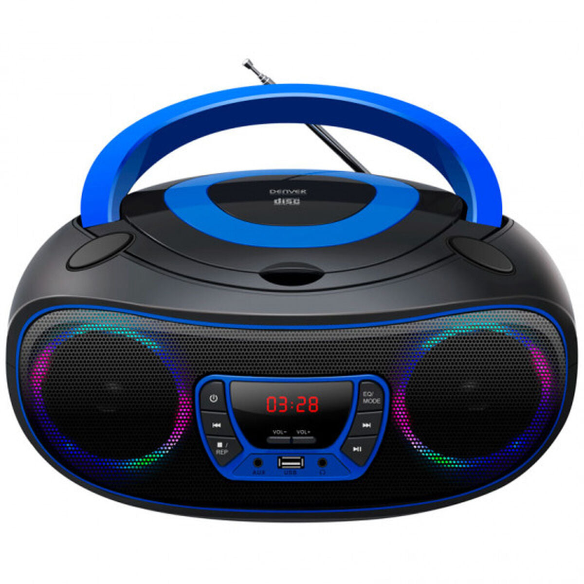Radio/CD mp3 Denver Electronics Bluetooth LED LCD