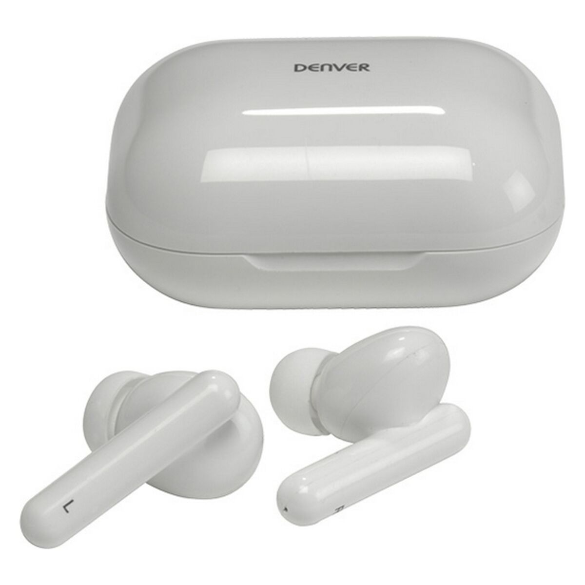 Bluetooth-Kopfhörer Denver Electronics 111191120210 Weiß – LuxeStyle Schweiz