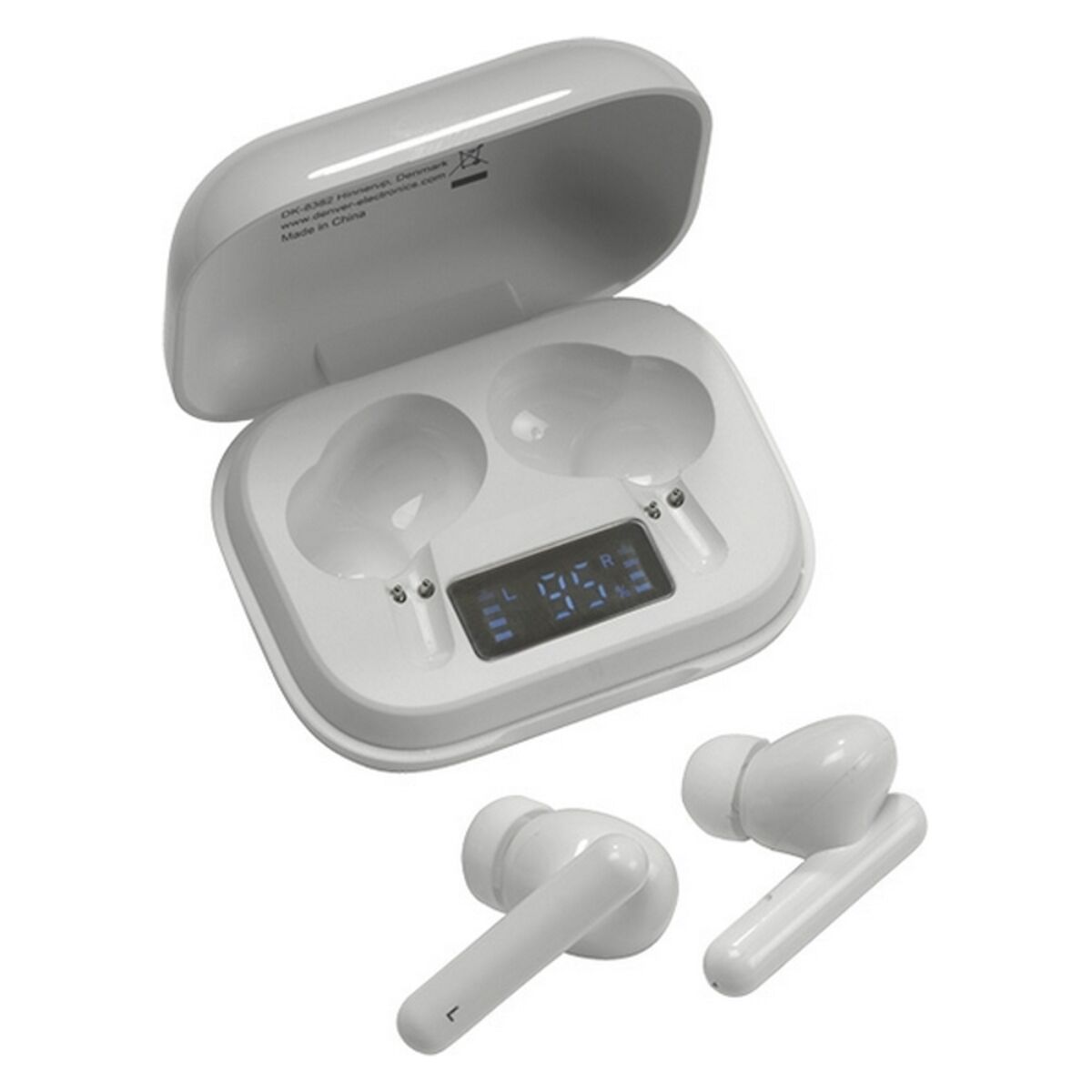 Bluetooth-Kopfhörer Denver Electronics 111191120210 Weiß – LuxeStyle Schweiz