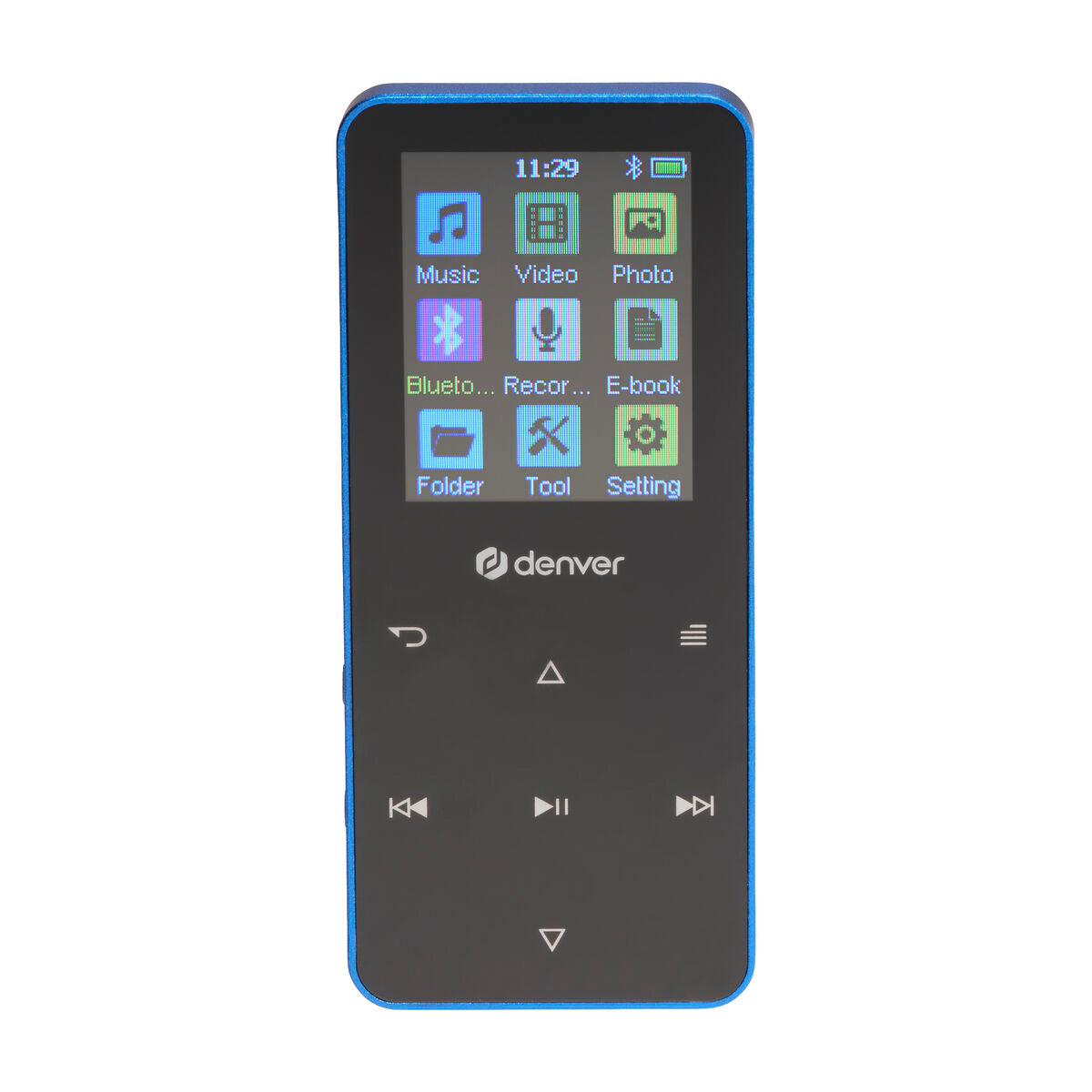 MP4 Player Denver Electronics MP-1830BU 1,8" Bluetooth Blau