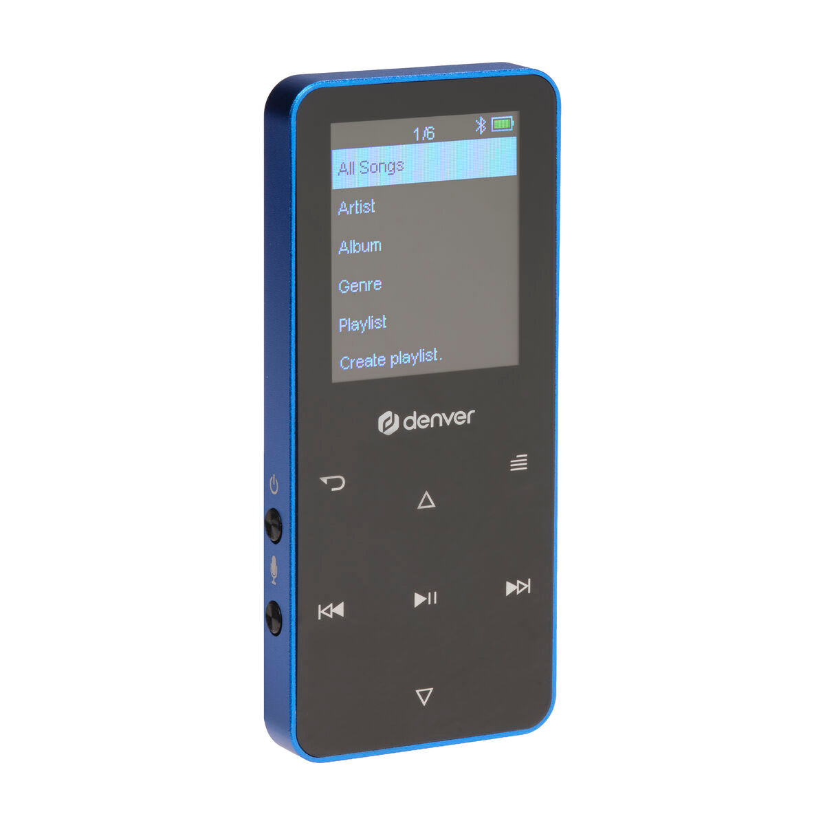 MP4 Player Denver Electronics MP-1830BU 1,8" Bluetooth Blau